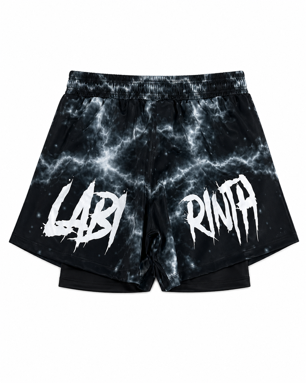 Tempesta 2 in 1 Shorts Black