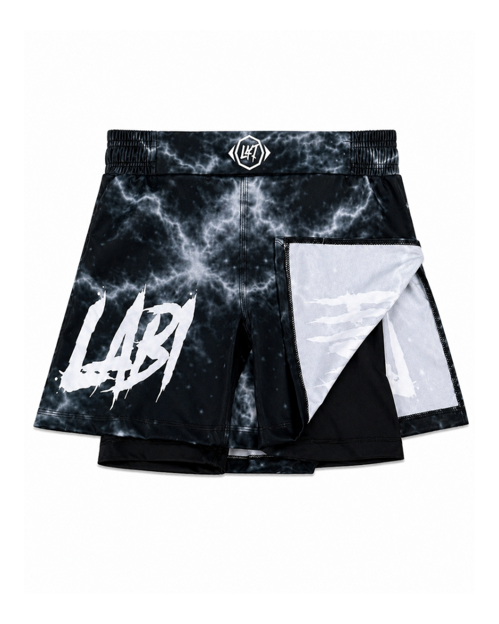 Tempesta 2 in 1 Shorts Black