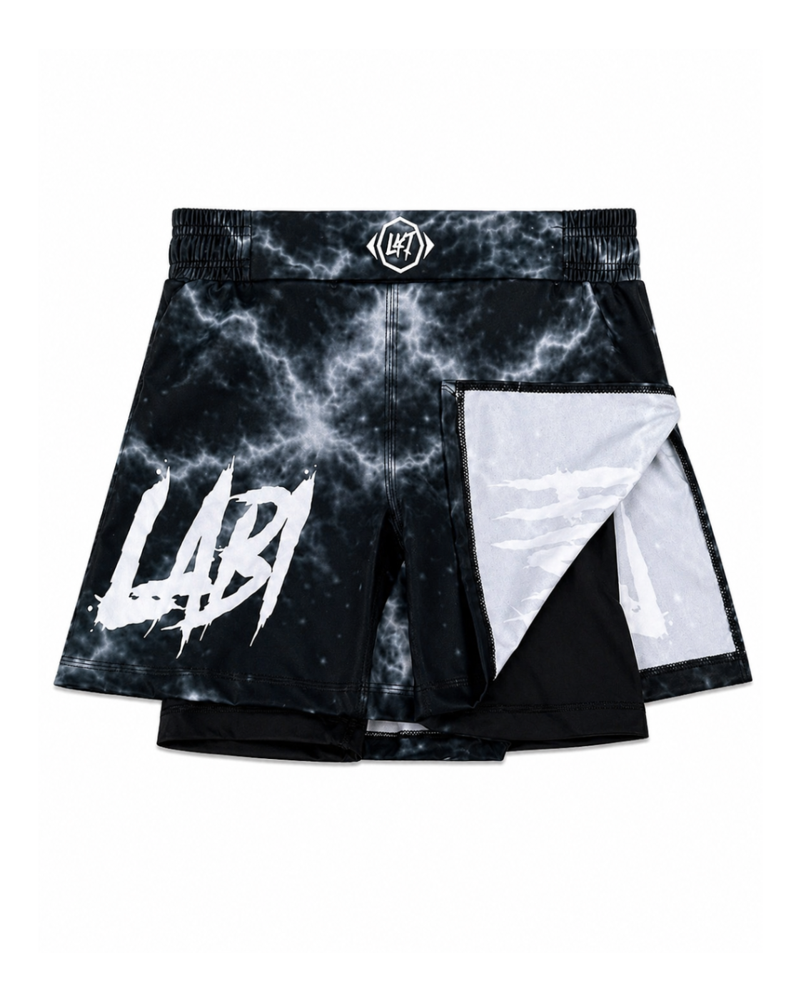 Tempesta 2 in 1 Shorts Black