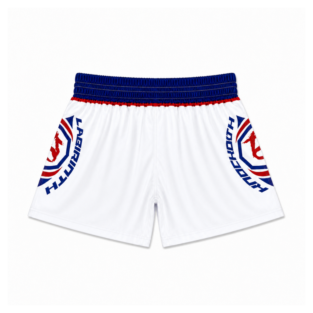 Momentum Classic Shorts White&Blue