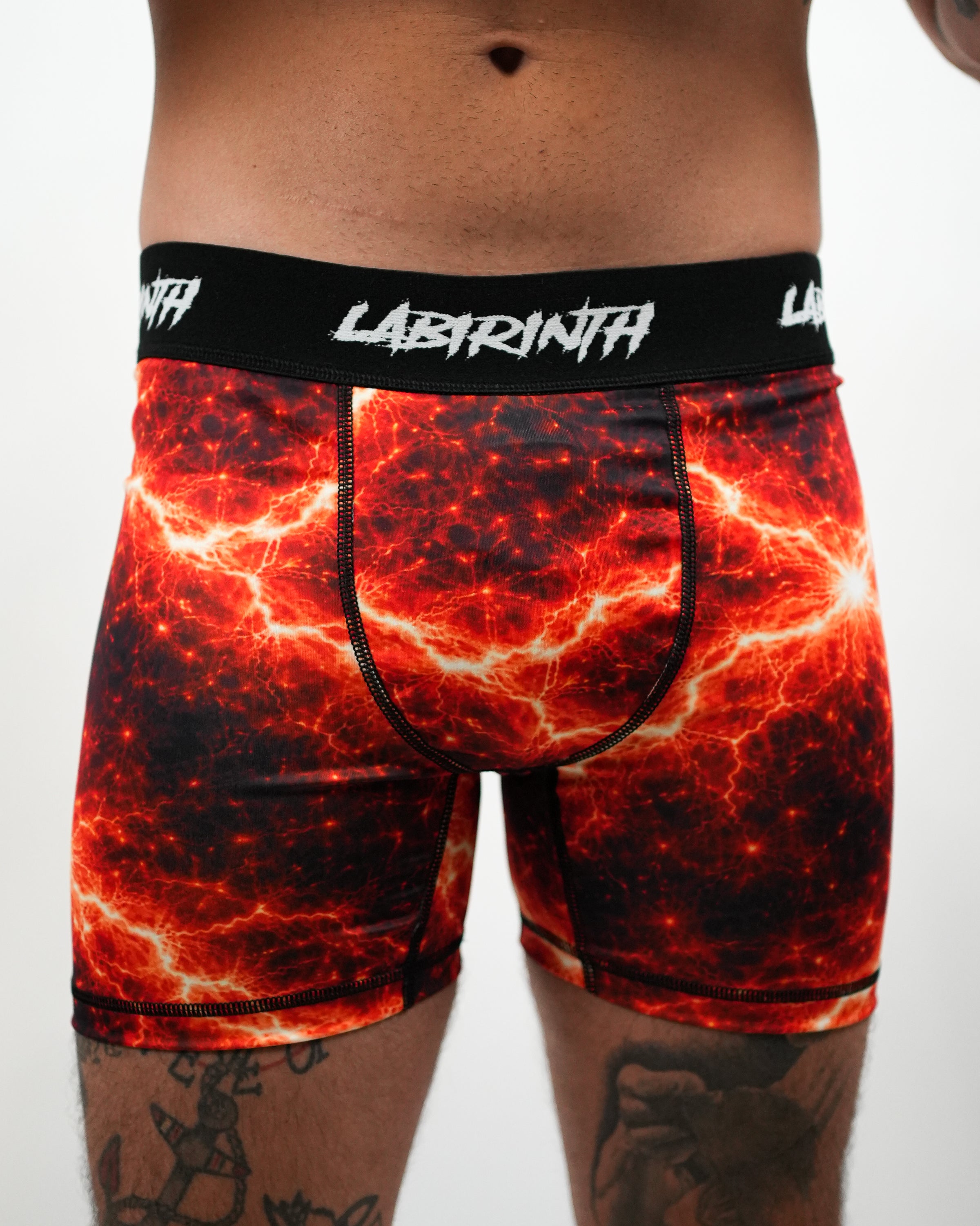 Tempesta Compression Shorts Red
