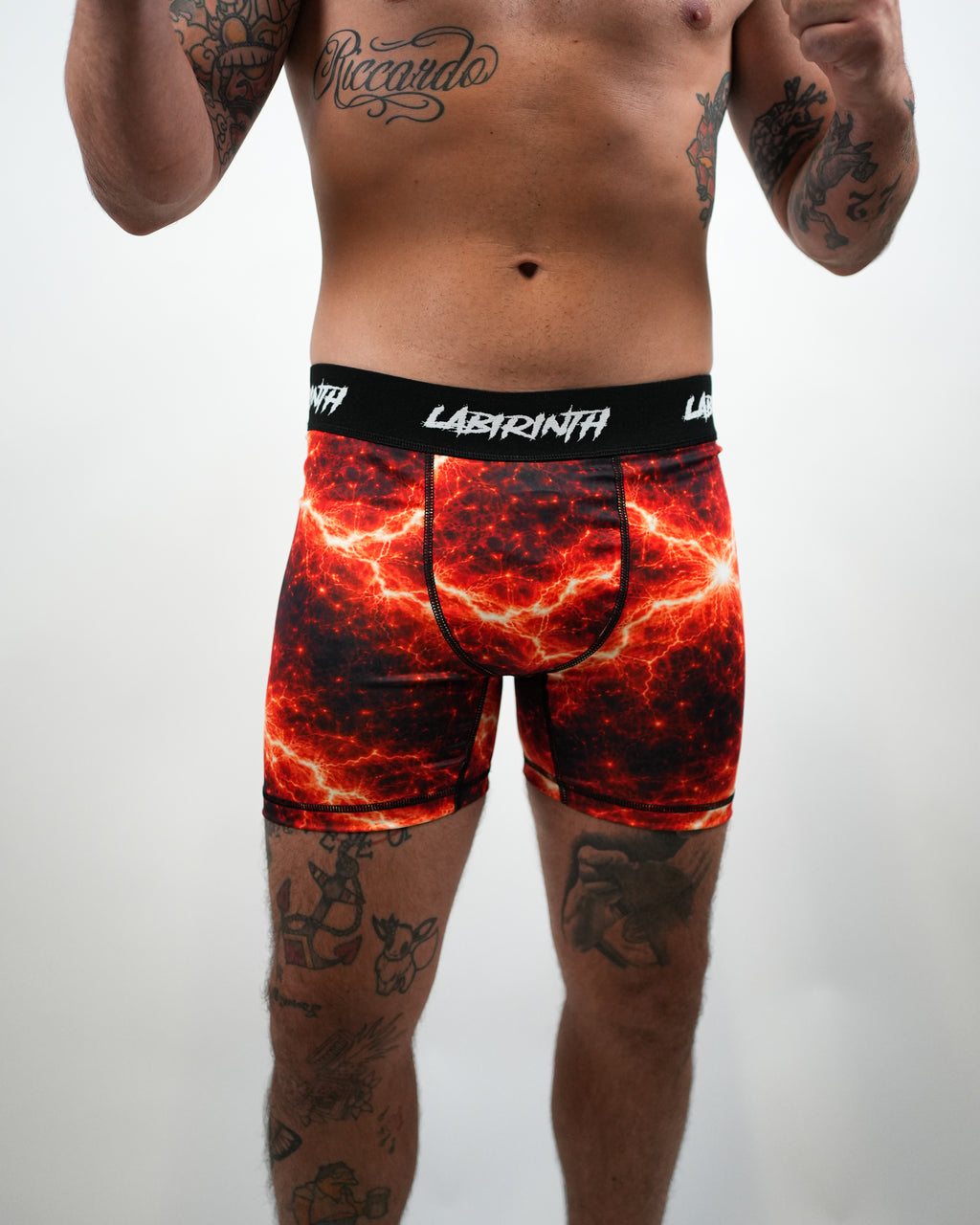 Tempesta Compression Shorts Red