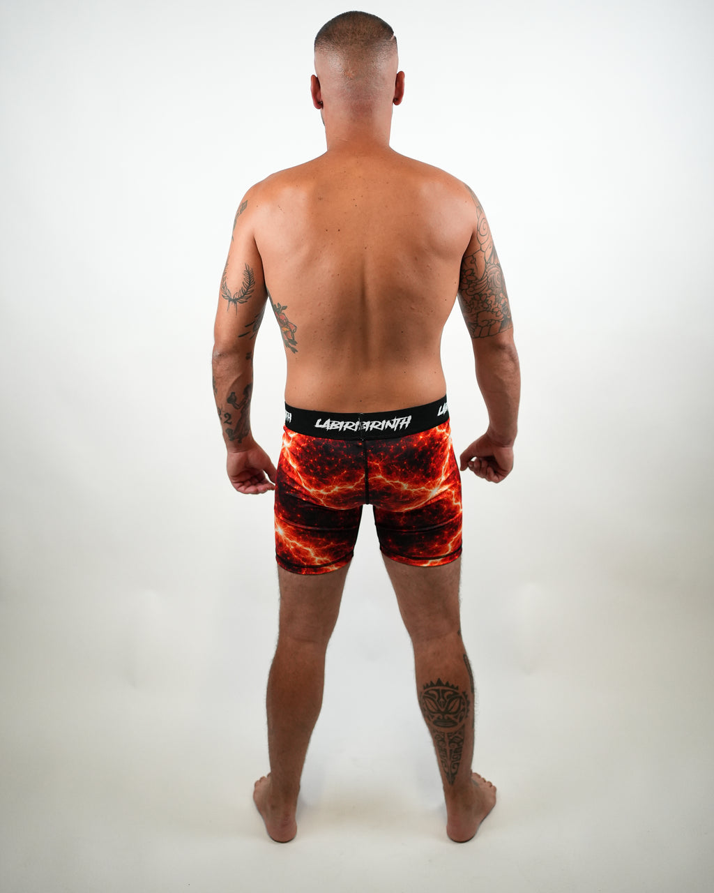 Tempesta Compression Shorts Red