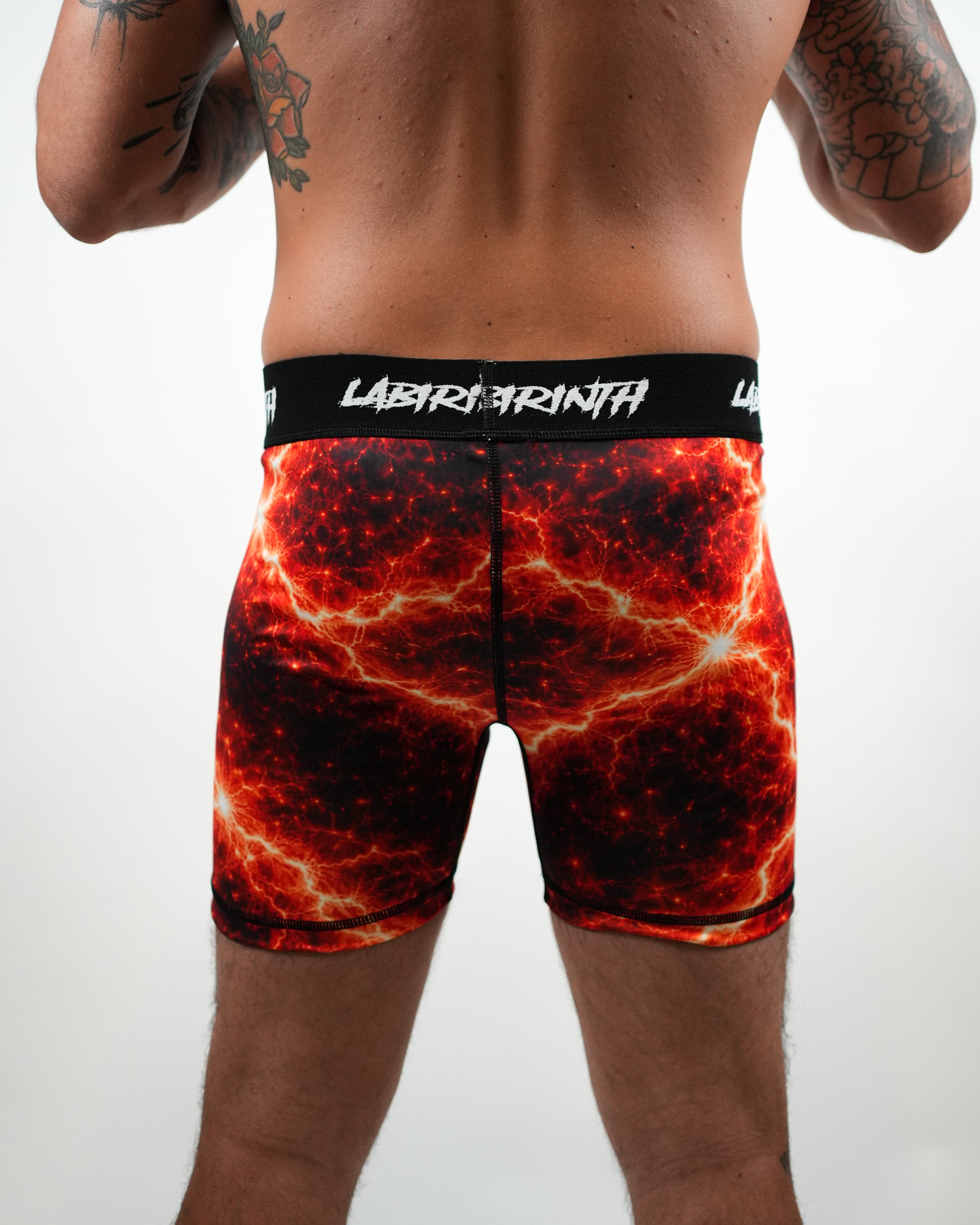 Tempesta Compression Shorts Red