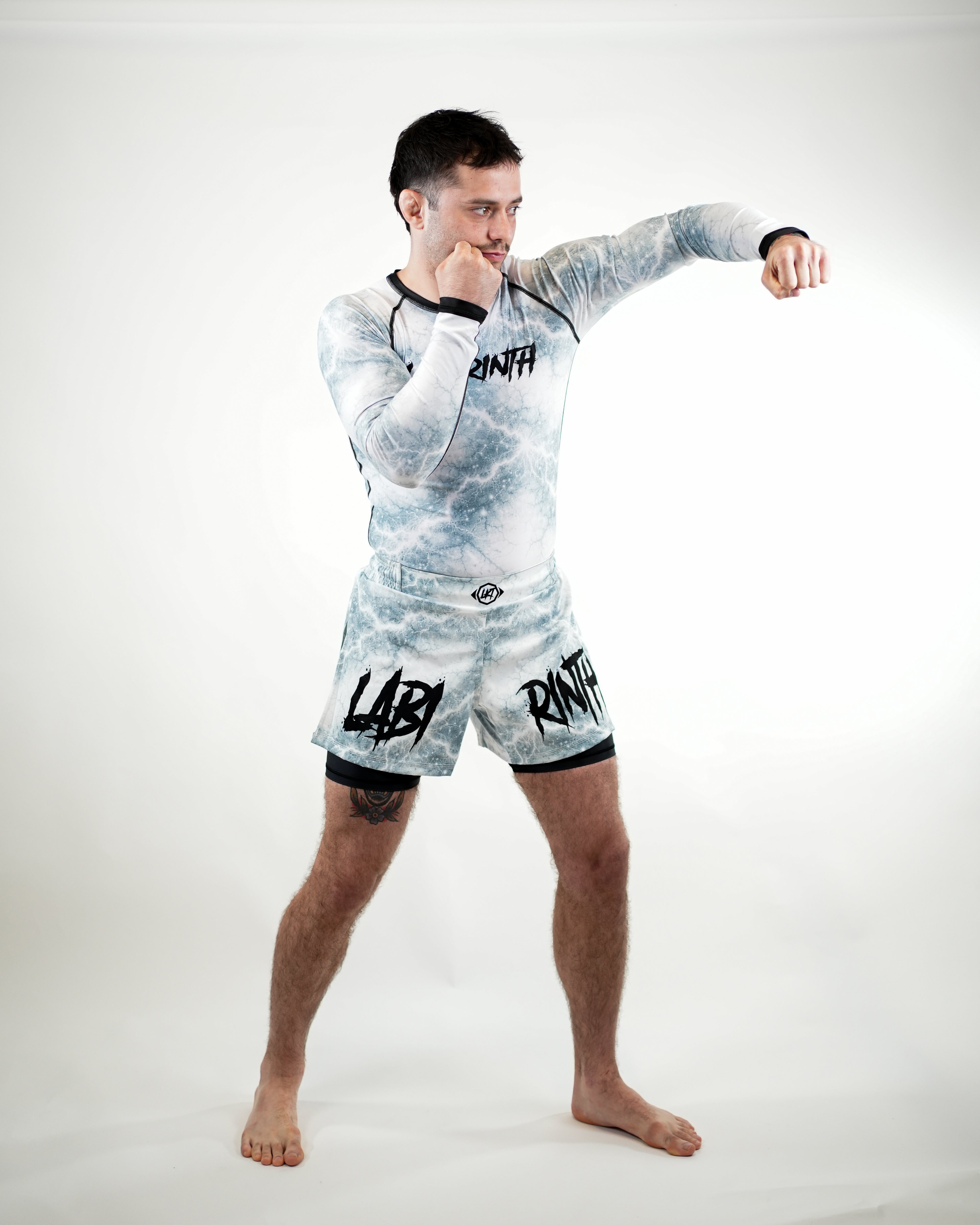Tempesta 2 in 1 Shorts White