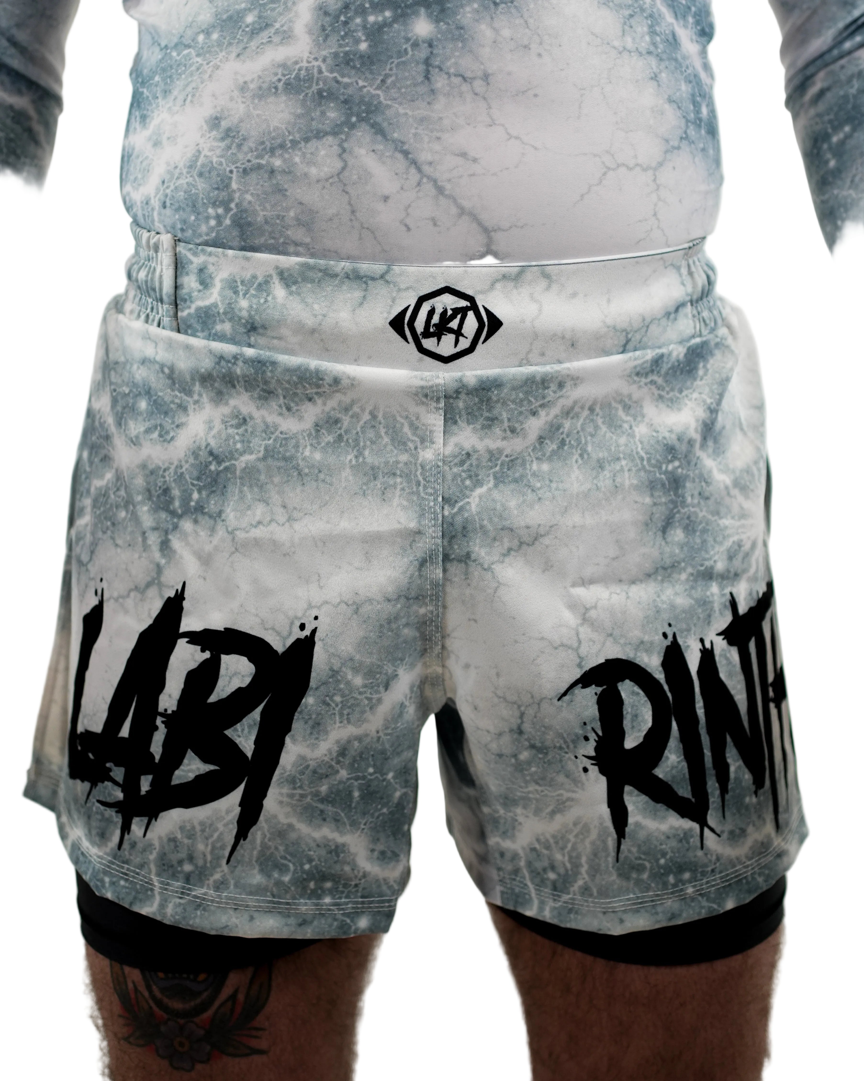 Tempesta 2 in 1 Shorts White