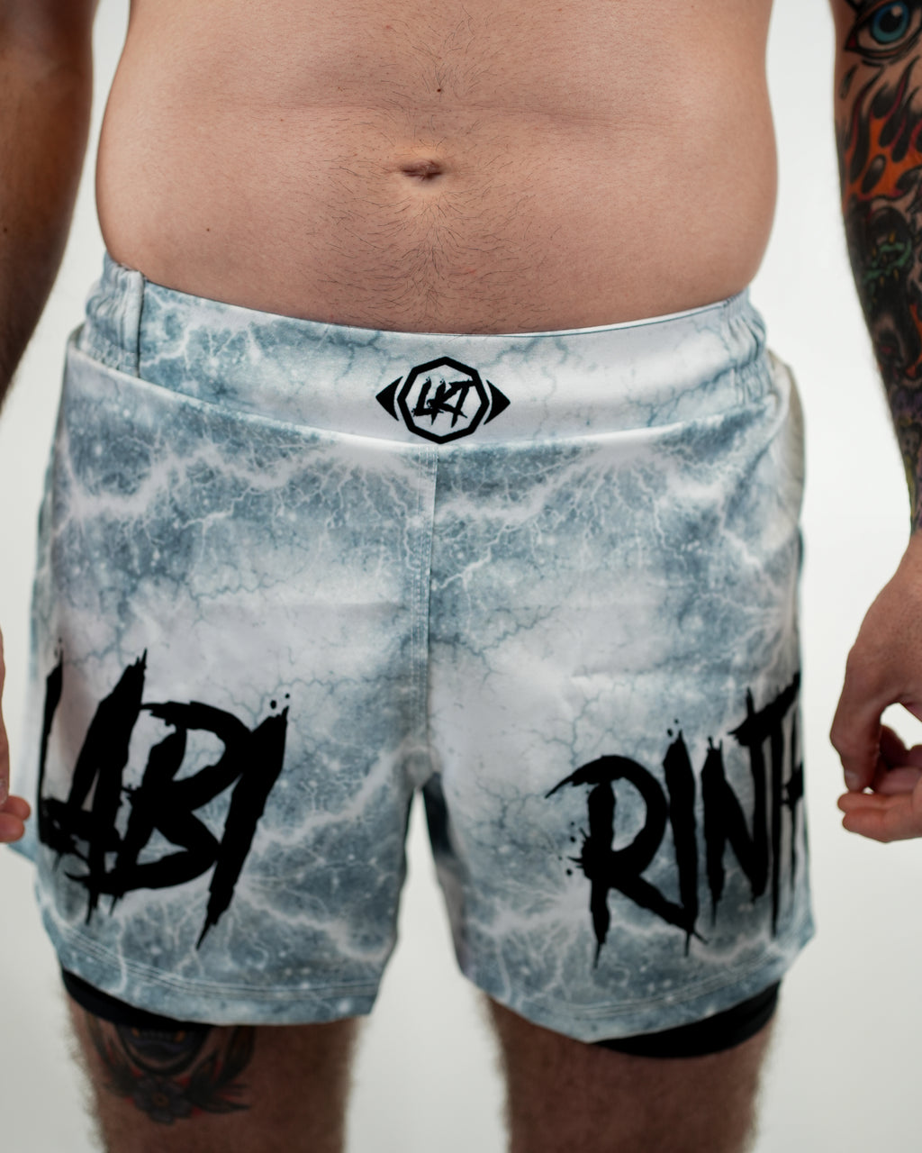 Tempesta 2 in 1 Shorts White