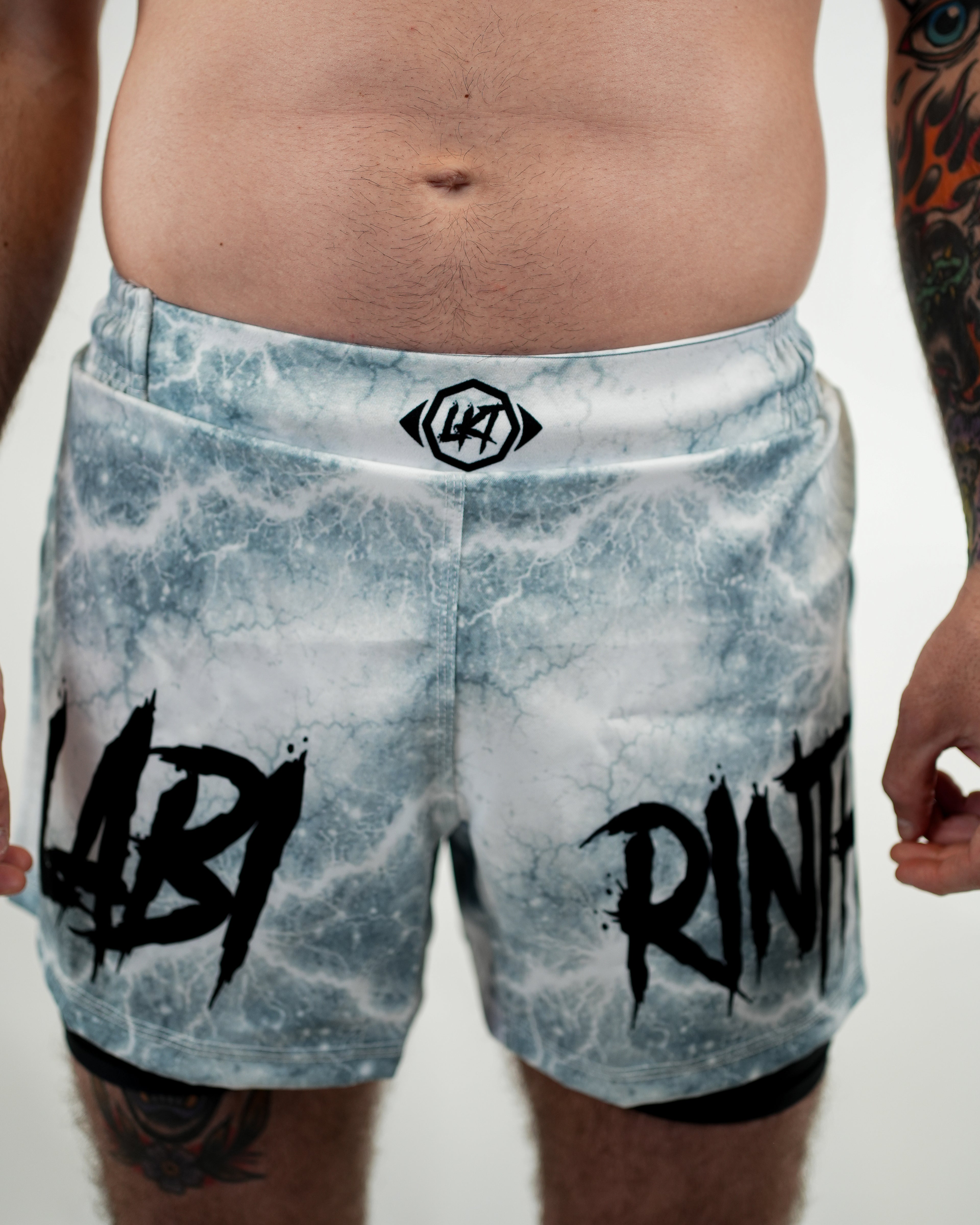 Tempesta 2 in 1 Shorts White