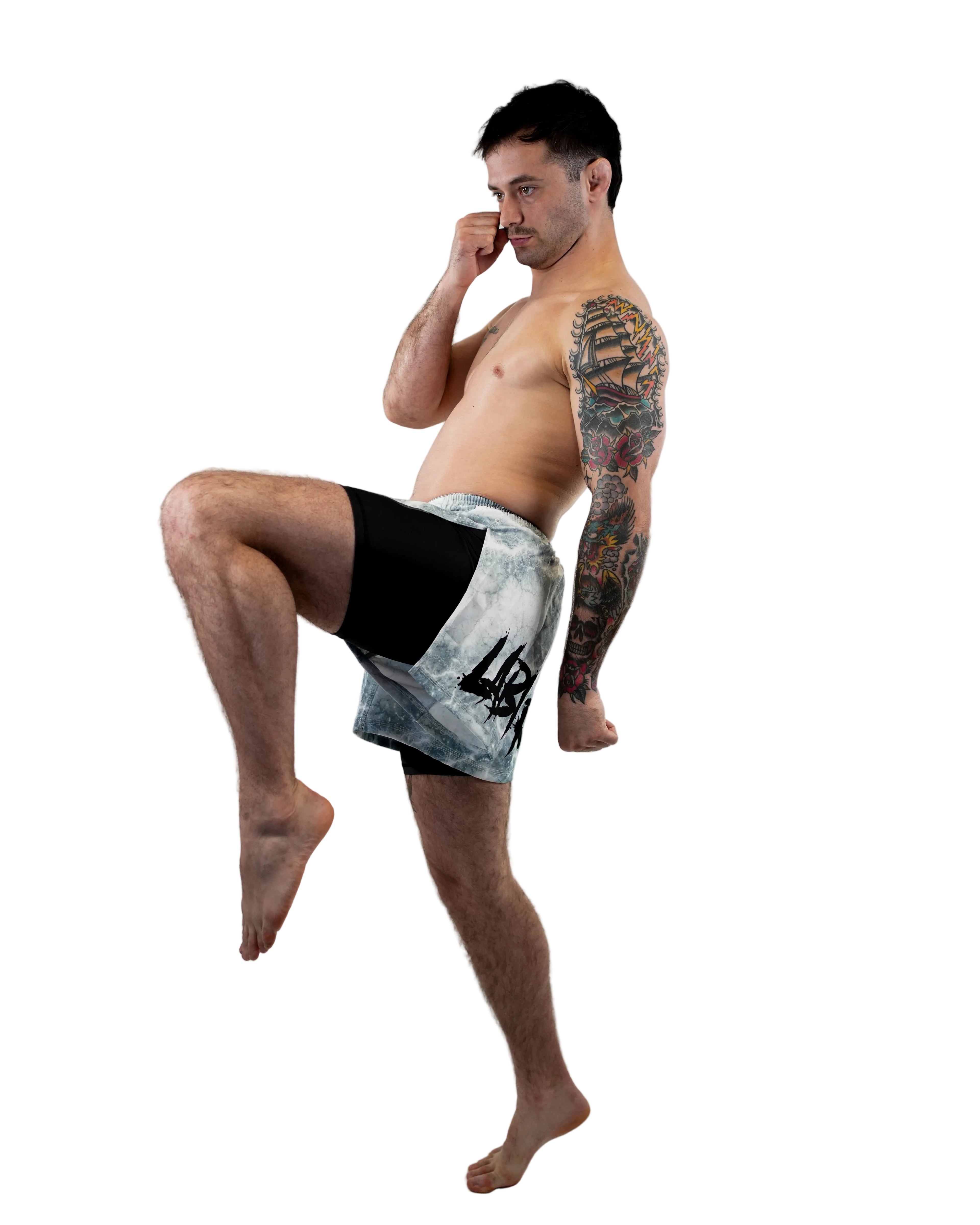 Tempesta 2 in 1 Shorts White