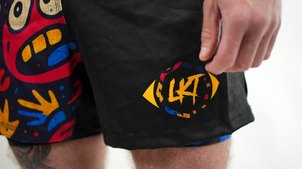 Momentum 2 in 1 Shorts Graffito