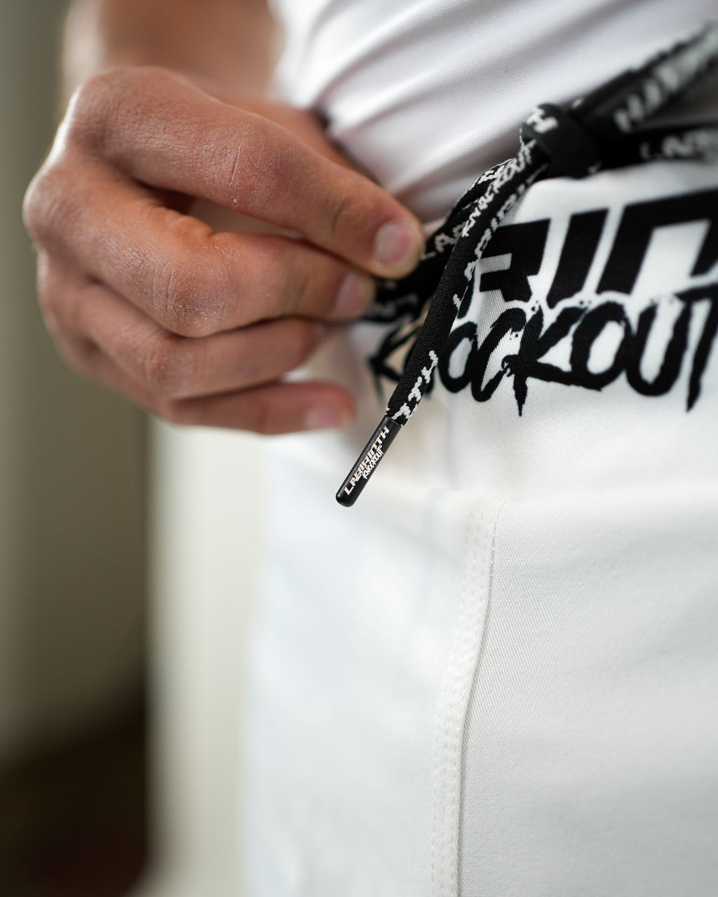 Momentum 2 in 1 Shorts White