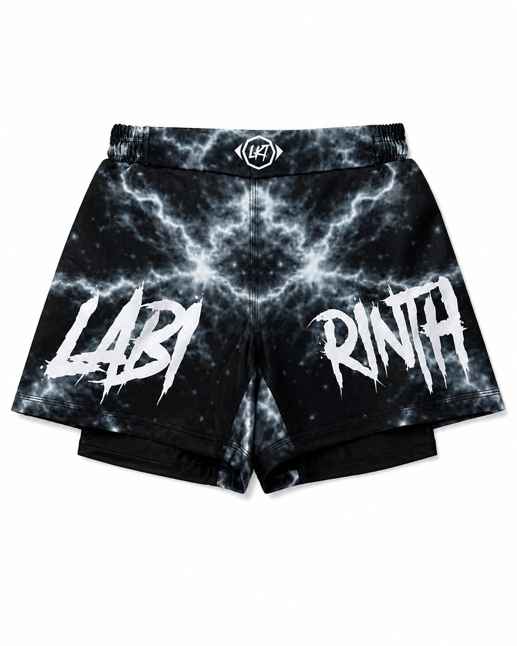 Tempesta 2 in 1 Shorts Black
