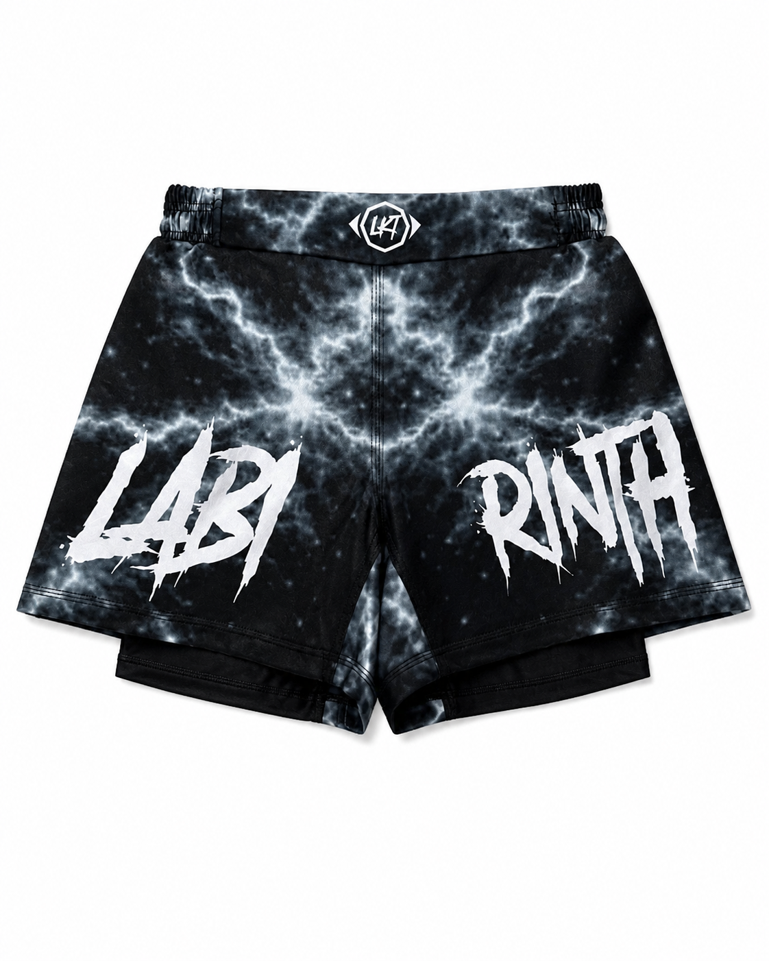 Tempesta 2 in 1 Shorts Black