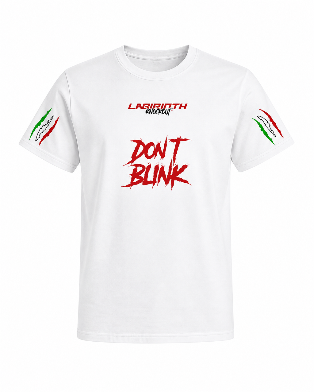 T-shirt Don't Blink LKT x Francesco MMA White