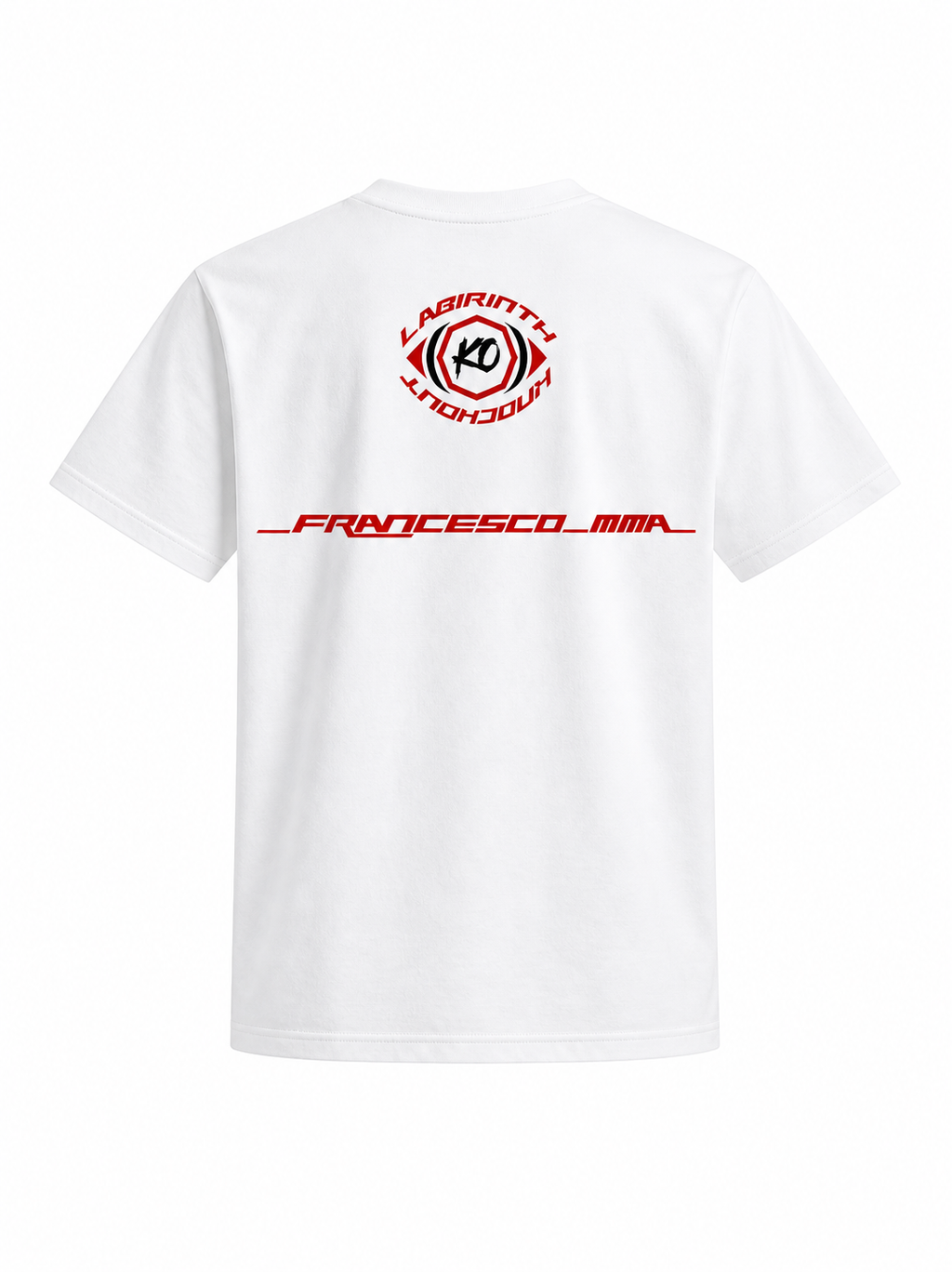 T-shirt Don't Blink LKT x Francesco MMA White